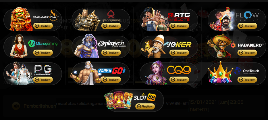 Provider Slot Online